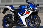 Спортбайк 2006 года Suzuki GSX-R600. Продажа мотоциклов Suzuki.